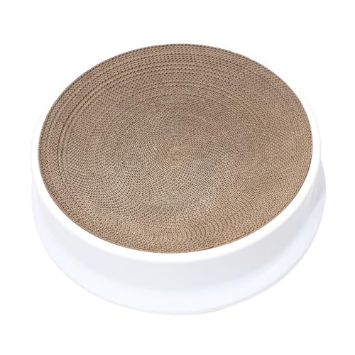 スクラッチャー用段ボール段ボール猫ラウンジベッドベース詰め替えコア付きボードベッド用