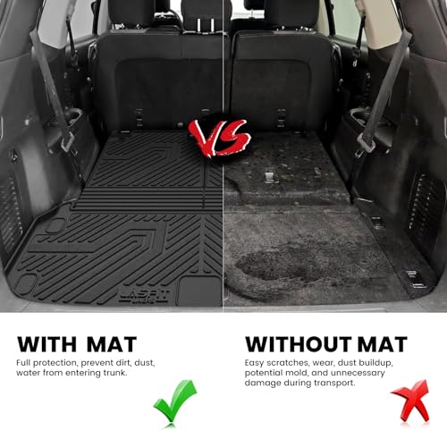 Image of LASFIT Cargo Mats for Nissan Pathfinder 2013-2020 /QX60 2014-2021 /JX35 2013