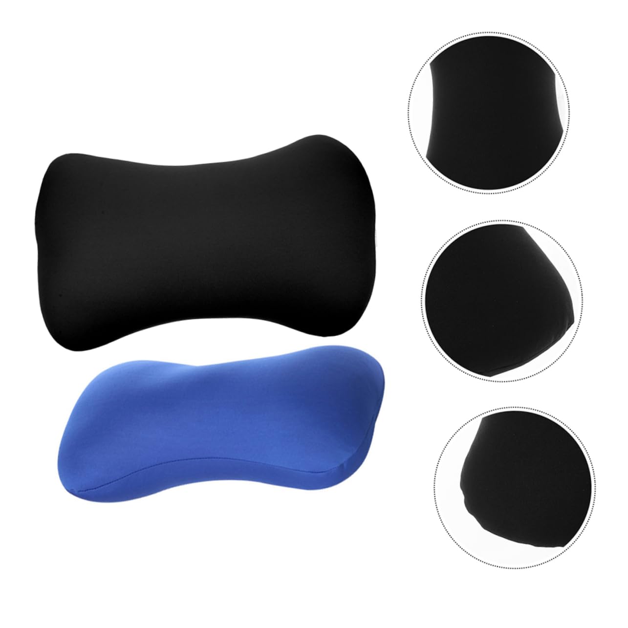 VANZACK 4piezas Almohada De Viaje Cervical Portátil De Almohada De Apoyo para Cuello para Oficina y Camping