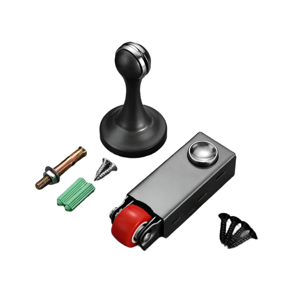 Jnchdghwa Load-Bearing Furniture Caster with Anti-Sagging Design- Silent Anti-Wear Door Bottom Roller A