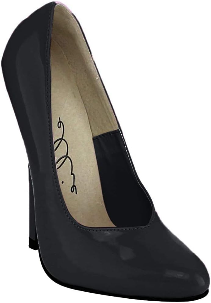 Ellie Shoes Women's 6 Inch Heel Fetish Pump (Black PU;13)