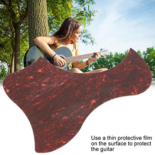Guitare Pickguard Guitare Acoustique Pickguard Autocollant Auto-Adhésif Écaille de Tortue Rouge Canard Forme Garde… - Les Beatles, Paul McCartney, John Lennon, RIngo Starr, George Harrison Guitare Pickguard Guitare Acoustique Pickguard Autocollant Auto-Adhésif Écaille de Tortue Rouge Canard Forme Garde… – Image 5