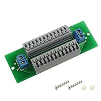 Evemodel Stromverteilungsplatine SV 24+2 FDK mit Federklemmen Schnellanschlußklemmen ohne Schraube PCB008-1-EU