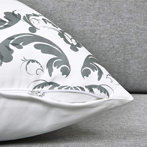 Alishomtll 4er Set Dekorative Kissenbezug Sofakissen Outdoor-Shell-Kissenbezug Zierkissenbezug Kissen Wurfkissen für… – Bild 7