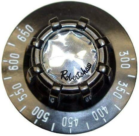 (New part) DIAL T'STAT KNOB FOR FD (300-650F) Bakers Pride S1056A Blodgett no. 10392 / firs for many models, check in description + (one free author's book)
