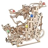 【Assemblage Facile】Ce modèle est à monter soi-même. Des images claires et des descriptions détaillées sont fournies, faciles à suivre et à assembler grâce au manuel. Les produits en bois sont fragiles et nécessitent un soin particulier lors de leur assemblage. Vous adorerez ce jeu de trackball amusant une fois terminé.