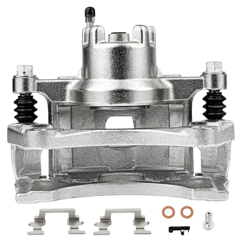 Image of SCITOO Front Left Brake Caliper With Bracket 18B5032 Compatible For Chrysler 0 /Sebring, For Dodge Avenger 08-14 For Dodge Caliber 07-12 For Jeep Compass 07-17 For Jeep Patriot 07-17