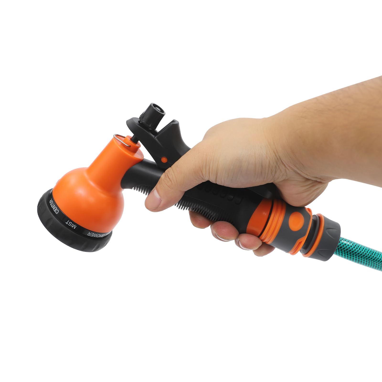 Schlauchtrommel Wasser mit 20m Ausziehbarem Schlauch, Automatischer Einziehbarer Wasserschlauch, Aufroll-Automatik Schlauchbox Gartenschlauchaufroller für Bewässerung