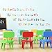 DECOWALL DW-1701S Alphabet ABC with Pictures Kids Wall Stickers Wall Decals Peel and Stick Removable Wall Stickers for Kids Nursery Bedroom Living Room (Medium) d?cor