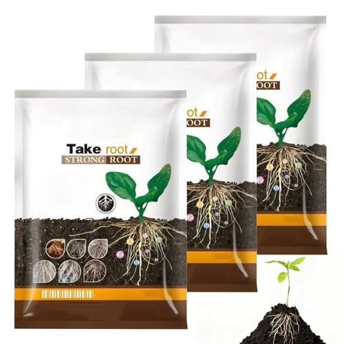 Poudre D'enracinement pour Boutures,Poudre D'enracinement,90g Hormone Racinaire Engrais,Stimulateur Racines D'engrais,Enracinement Rapi Pour...