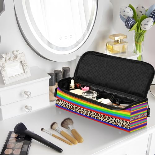 Bolsa de viaje para herramientas de cabello con tapete resistente al calor removible y portátil para planchas y rizadores miniatura 7