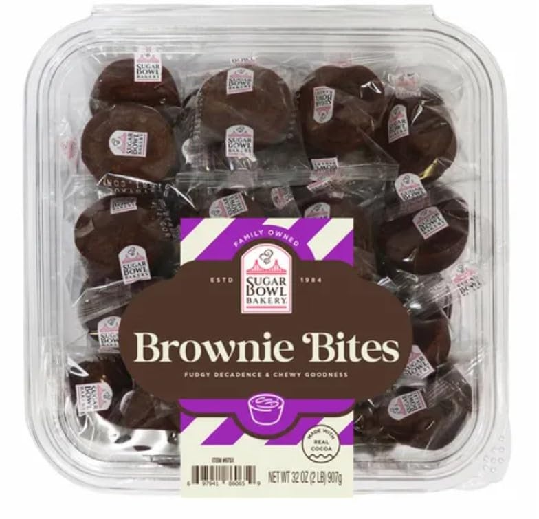 Sugar Bowl Bakery Fudgy Brownie Bites 2LB
