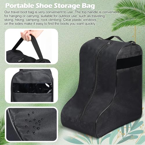Clysee 2 Pcs Boot Bags for Cowboy Boots