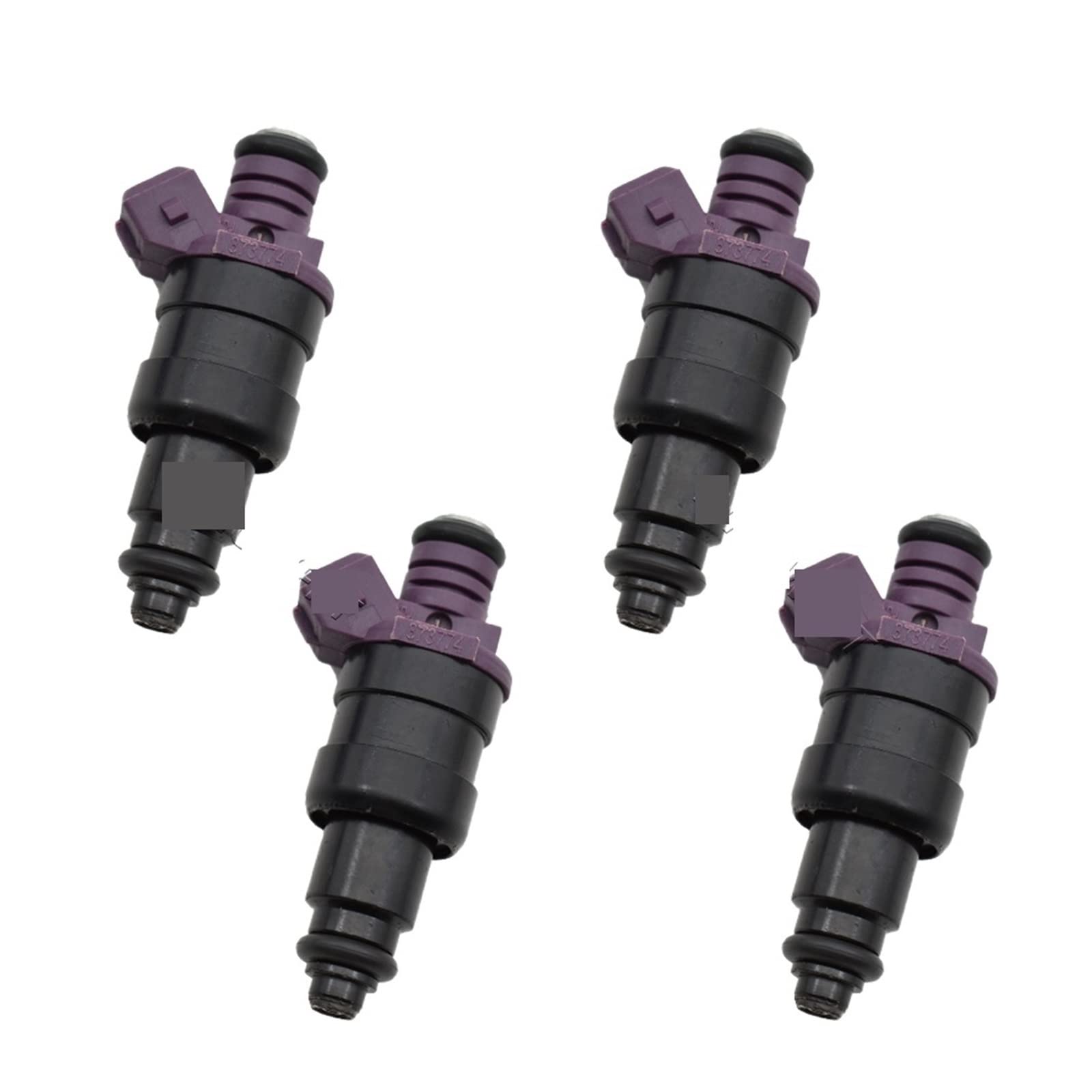 Injecteur de Carburant de Travail 4 pièces 873774 8200603801 7700874112 75117801, Compatible for Renault Clio I II Twingo I Megana Kangoo 1.1 1.2