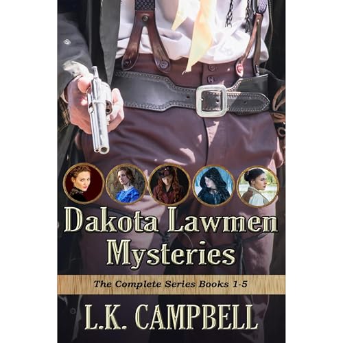 Dakota Lawmen Mysteries Audiolibro Por L.K. Campbell arte de portada