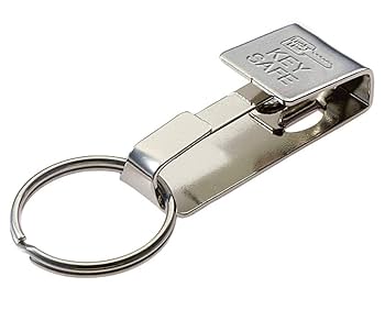 Lucky Line Key Safe Slip-On, 2” Wide Belt Key Ring - Heavy