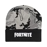 Fortnite Emotes Camo Mütze, Mädchen, One Size, Grau, Offizielle Handelsware