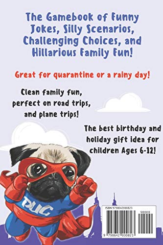 Would You Rather? Superhero Gamebook For Kids Funny Jokes, Facts, Quizzes, and Would You Rather: Clean family fun, perfect on road trips, and plane ... and holiday gift idea for children Ages 6-12! image 4