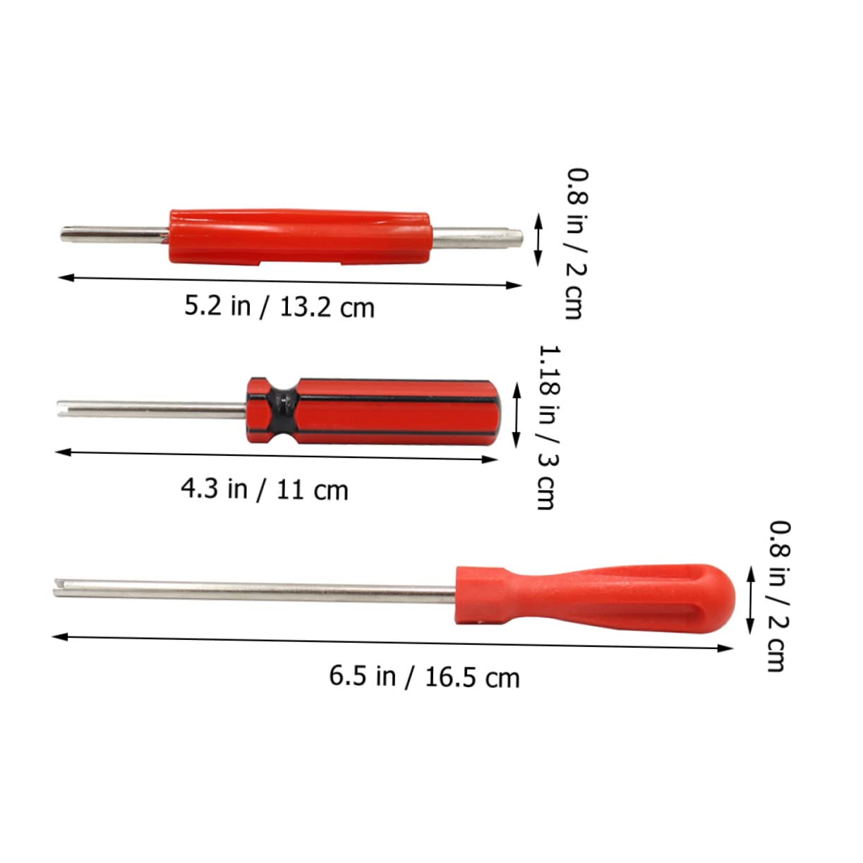 STOBAZA 1 Set Tire Valve Tool Kit Valve Stem Removal Installation Tool for Trucks Motorcycles Bicycles Electric Vehicles Durable Reliable