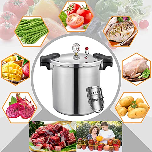 25quart-pressure-canner-cooker-and-cooker-with-cooking-rack-canning-pressure-cooker-with-gauge-Explosion-proof-safety-valve-Extra-large-size-great-for-big-canning-jobsInduction-cooker-can-sense