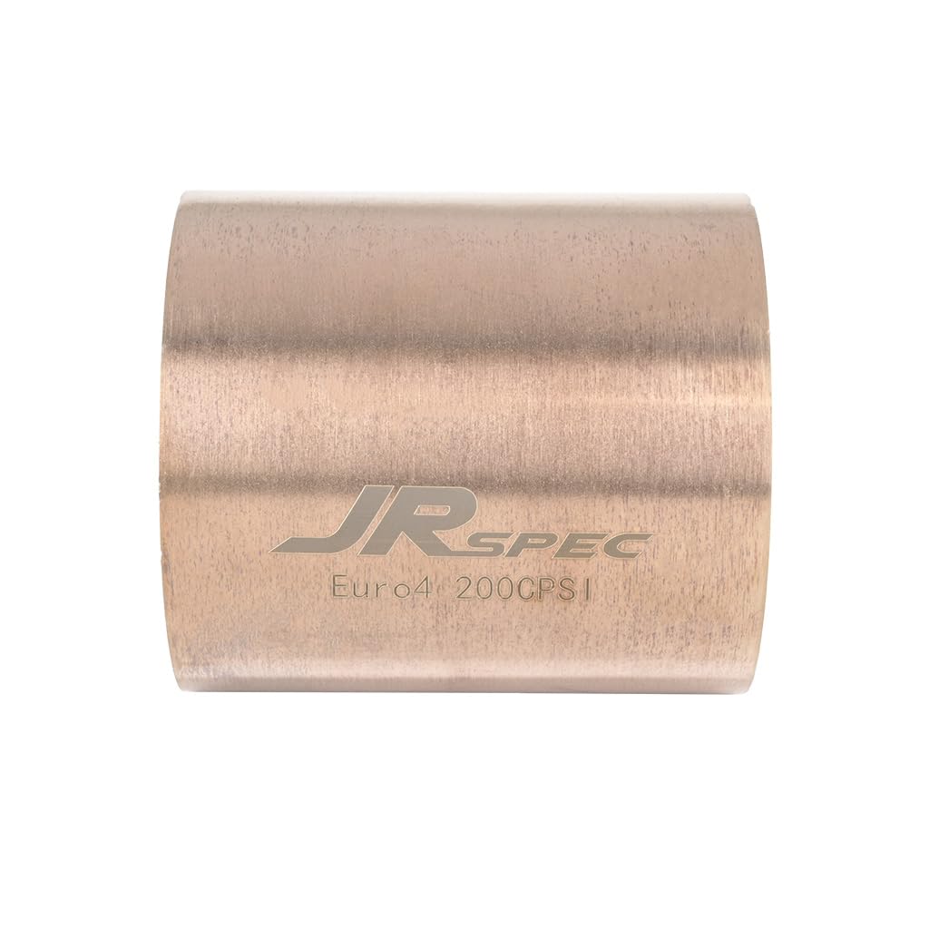 Fmic.eu Performance JRspec Inserto Universal de Catalizador Deportivo para Motores de Gasolina – Sistema de Escape High Flow, Longitud 100 mm, Diámetro 90 mm, 200 CPSI, Euro 4