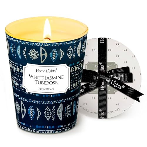 HomeLights Velas perfumadas para mujer y hombre, frascos de...
