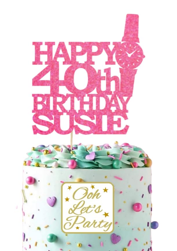 Watch Birthday Cake Topper