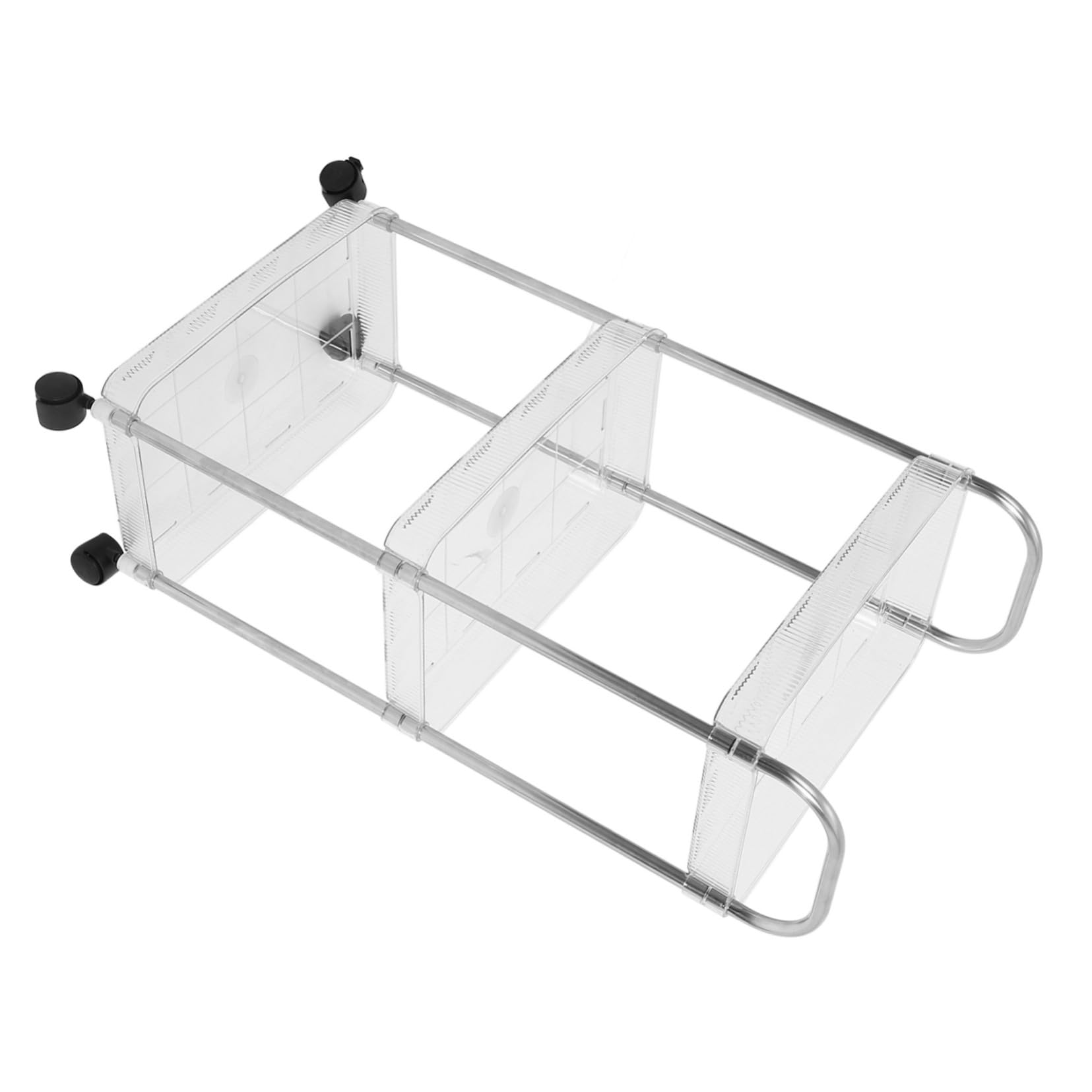 Didiseaon Salon Movable Cart 4-Drawer Storage Trolley Hair Stylist's Vanities Organizers Multi-Tier Rolling Cart