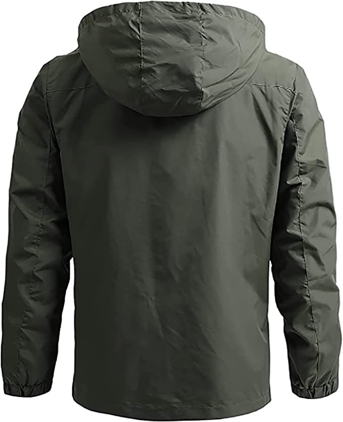Tenson Winterjas groen afneembare capuchon | Schulte Herenmode