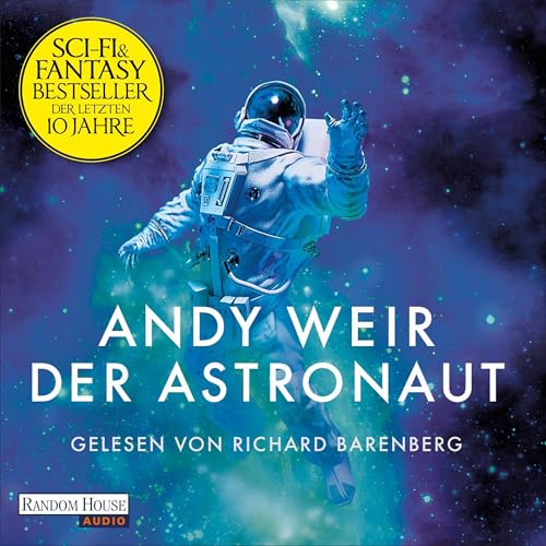 Der Astronaut Audiolibro Por Andy Weir arte de portada
