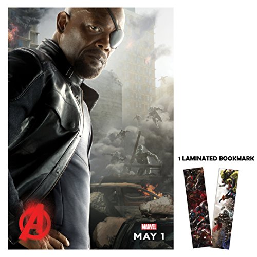Avengers: Age of Ultron (2015) - Character Nick Fury - Movie Poster Reprint 13