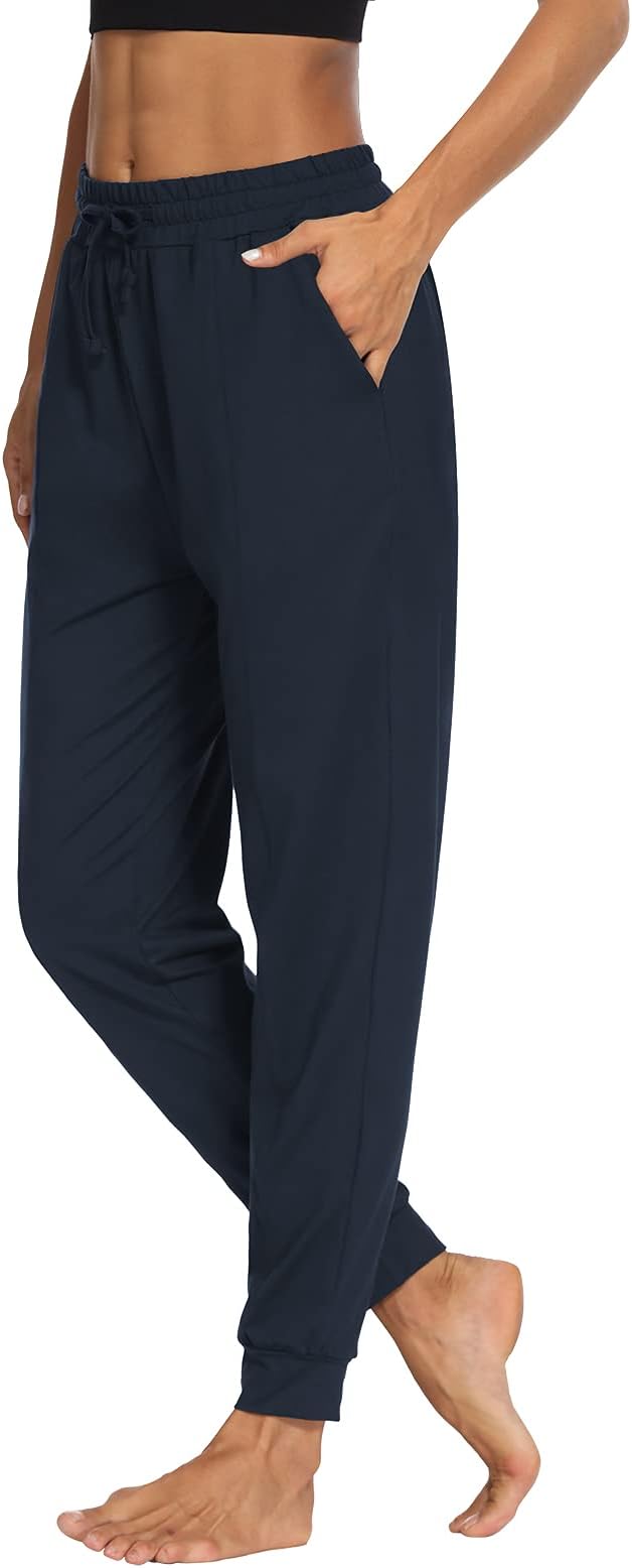 DIBAOLONG Yoga for Womens Sweatpants Running Workout Joggers Pants Drawstring Lounge Pants with Pockets