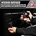 Adam's Tornado Interior Cleaning Tool W/Swivel - Professional High Powered Air Blower Blaster Cleaning Blower Gun for Quick Auot Interior Car Detailing, Drying, Cleaning, Removing Dirt, Dust & Debris