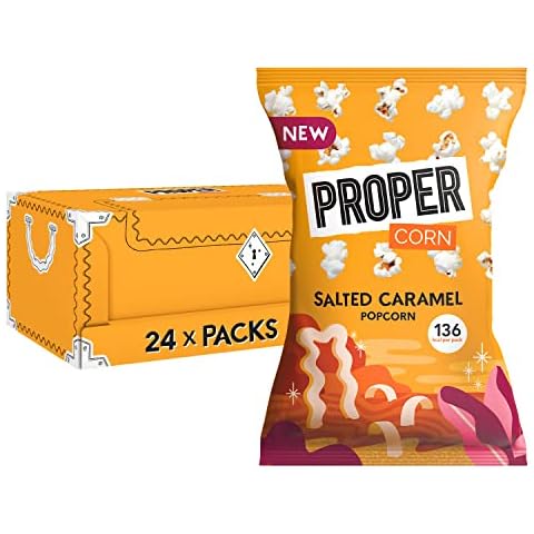 PROPERCORN Salted Caramel Popcorn Snacks Cover