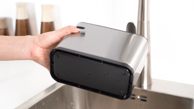 Portaposate 4 scomparti per cucina sala da pranzo scolapiatti