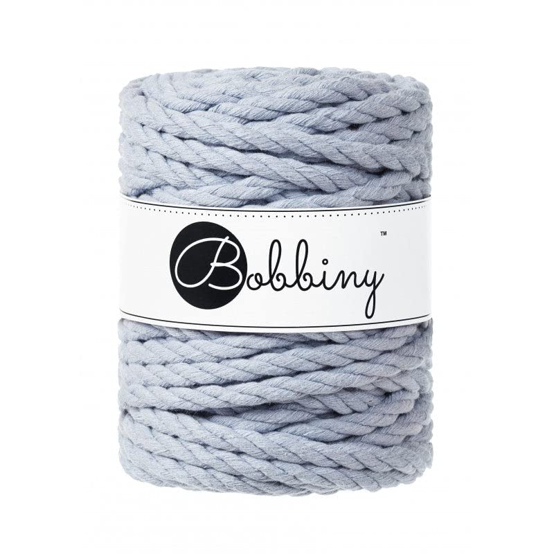 Bobbiny Cordon macramé 3 Plis 9 mm (Iris) 30 m