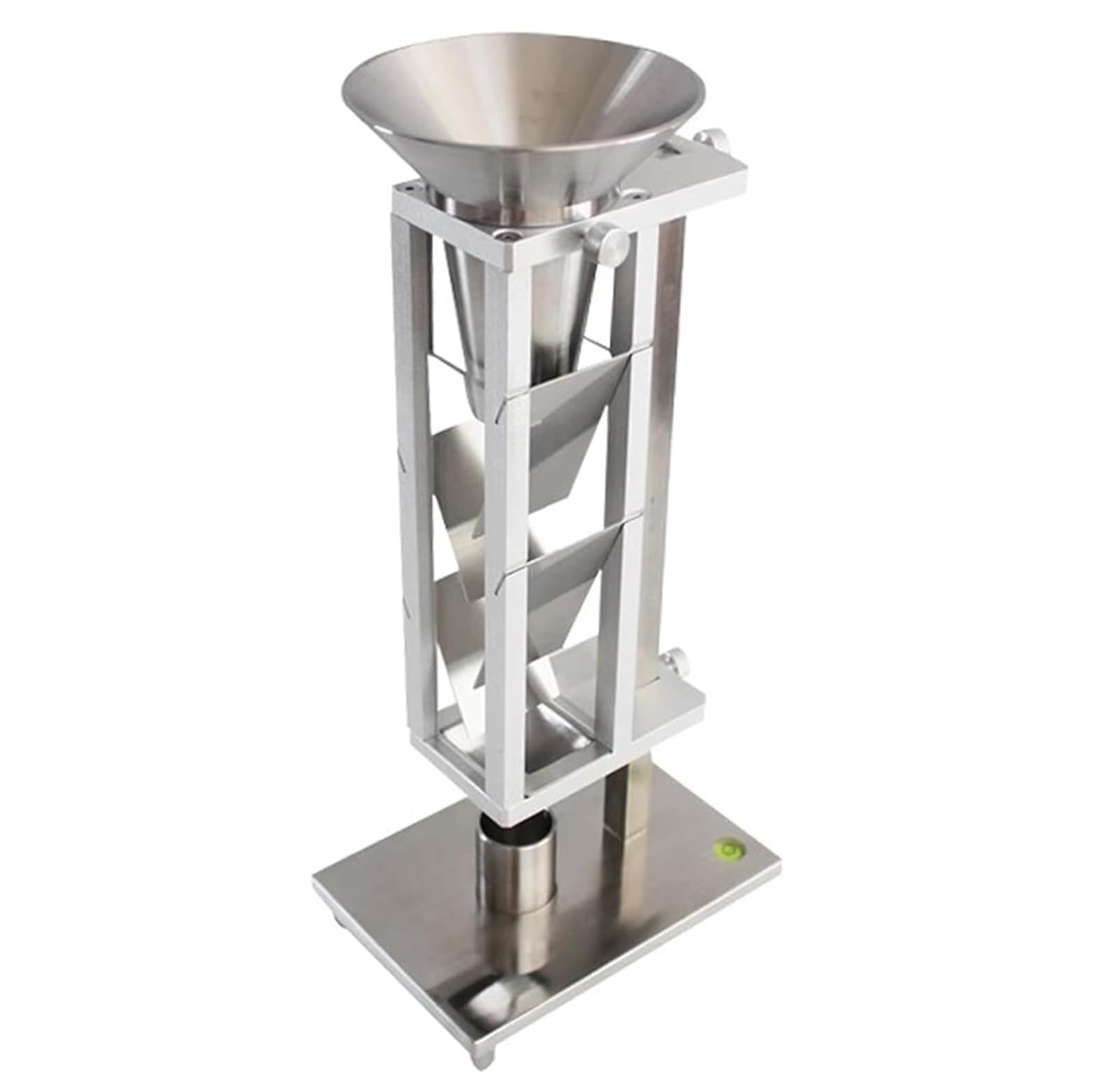 Miernik gęstości objętościowej 25 ml, miernik gęstości naturalnej układanej w stosy z sitem ze stali nierdzewnej o średnicy 1,18 mm do laboratorium, do różnych materiałów