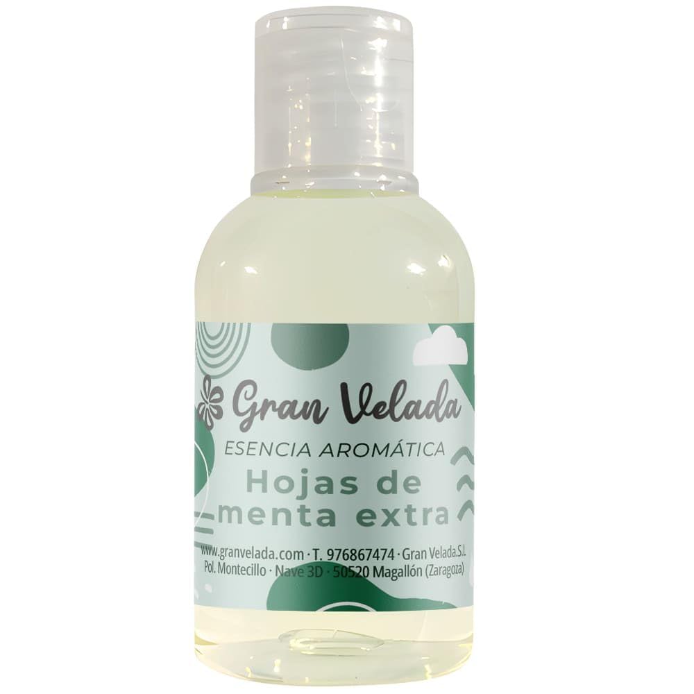 Gran Velada - Duftöl Minzblätter Extra 1000 ml | Hochkonzentriertes Aroma für Seifen, Kerzen & Kosmetik, Frische Minze, Eukalyptus & Moschus, Professionelles Parfümöl für DIY Projekte