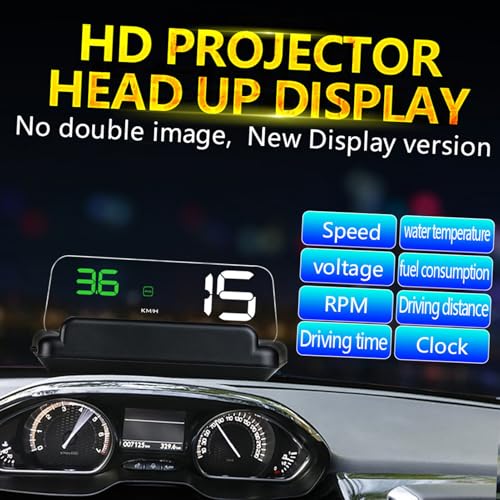 Élimination du code d'erreur OBD avec l'ordinateur de conduite sûr HUD HD - 6