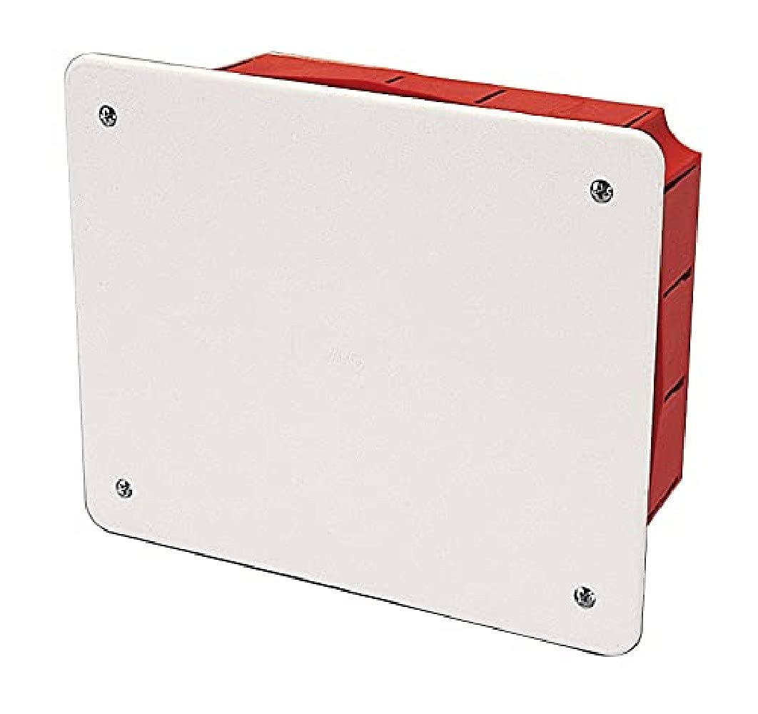 Scatola di derivazione da incasso 161 mm x 130 mm x 70 mm bianca