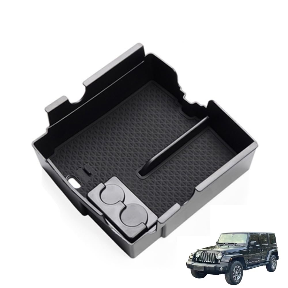 QQJHBAMYN Centre Consoles Organiser, for Jeep Wrangler 2018-2021