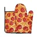 Rękawice kuchenne 3D Pizza Pepperoni nadruk rękawice piekarnikowe zestaw dwuczęściowy do kuchenki mikrofalowej grilla pieczenia grilla