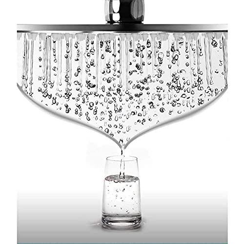 Mixer shower avec pommeau de douche à main et tête de douche réglable chrome