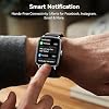 Smart Watch para Mujer Hombre, 1.85" HD AMOLED Monitor de Fitness (Hacer/Recibir Llamadas) con Frecuencia Cardíaca 24/7/Sueño/SpO2 para iPhone y Android, 120+ Modos Deportivos Smartwatch con IP68 Resistente al Agua, 2 Correas 8