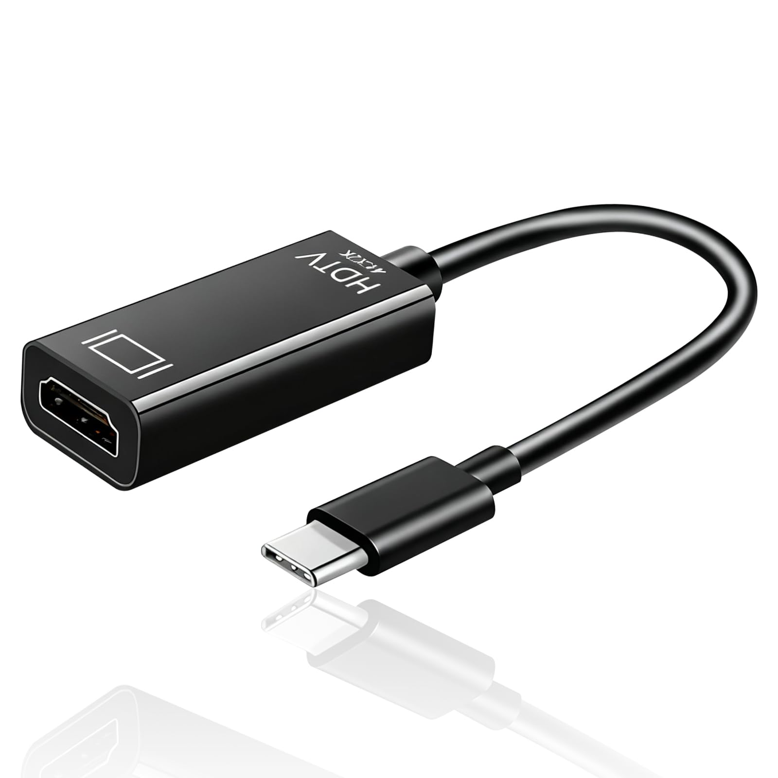 Adattatore USB a HDMI, Cavo HDMI a USB C, Adattatore HDMI aUSB, HDMIto USBC Compatibile Con iPhone, iPad, Samsung, Xiaomi, Macbook, Video Uscita Audio