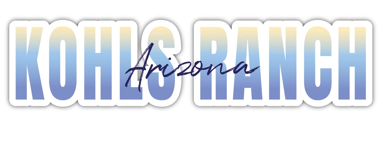Kohls Ranch Arizona Souvenir 2-Inch Magnet Script Design 2 Inch|Magnet
