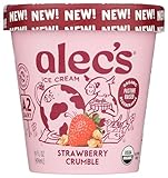Alec's Strawberry Crumble Organic Ice Cream