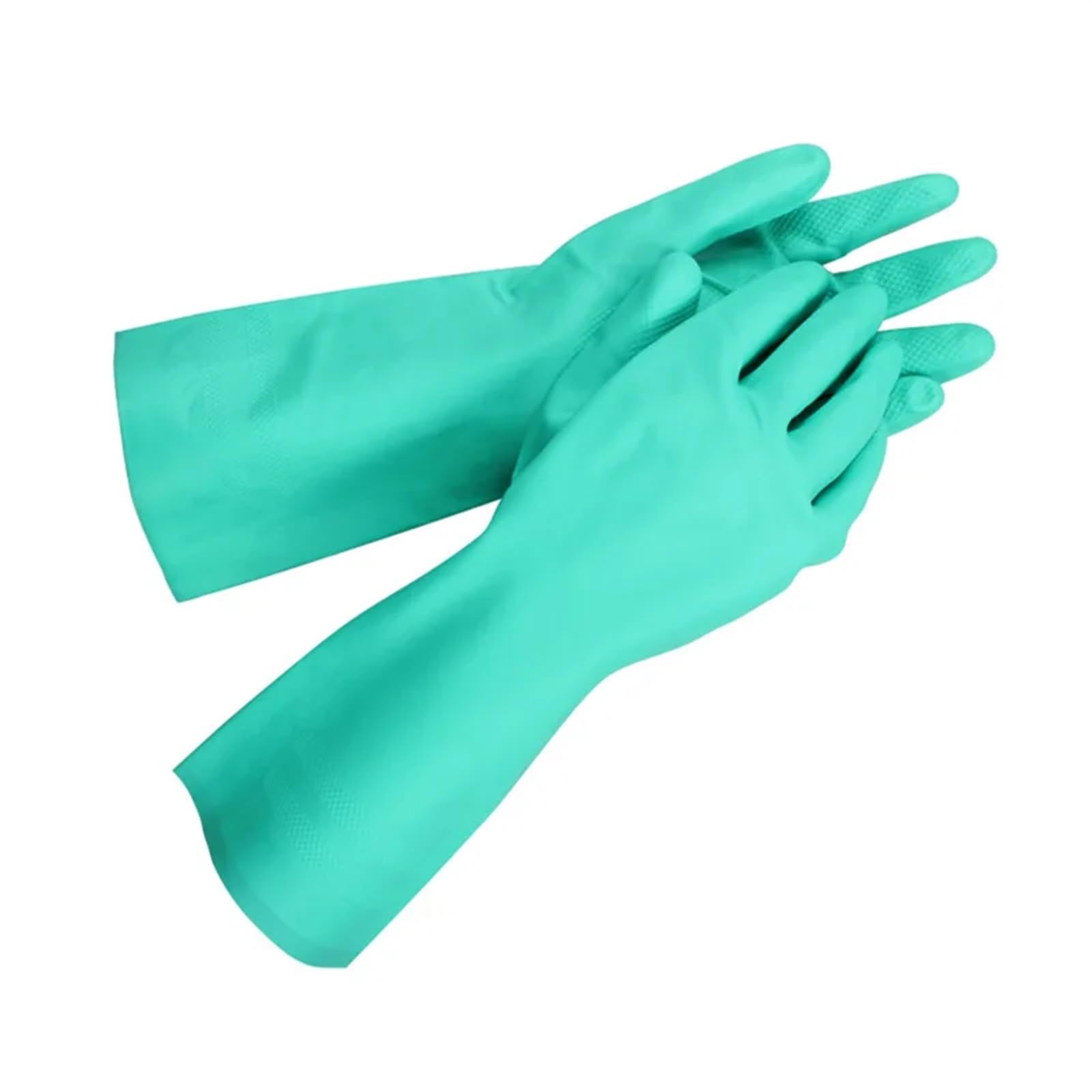 Guantes Limpieza Guantes de látex Reutilizables for Lavar Platos de Cocina y hogar Guantes de Goma Reutilizables for Lavar Platos(White,Extra Large)