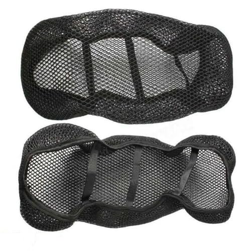 Protector malla de motocicleta antideslizante con ventilación tridimensional 3D 2