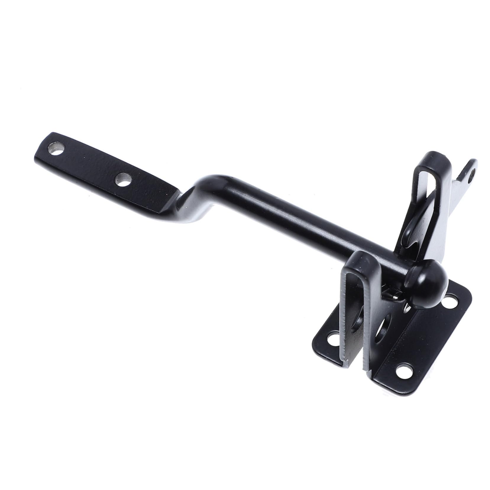 jojofuny 4pièces Serrure De Porte De Jardin Acier Verrouillage Automatique à Levier Verrouillage Pour Portail Bois Et Serrure De Sécurité Pratique Pour Clôture